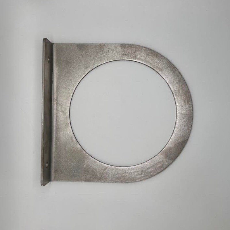 Support de porte-filtre en inox pour fixation murale (en option)